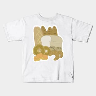 Many Different Breads Drawn Badly Kids T-Shirt